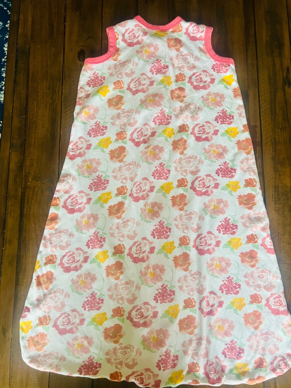 2 Girl’s Cotton Light Sleep Sacks - Burt’s Bees, Size 12-18m - Picture 8 of 9